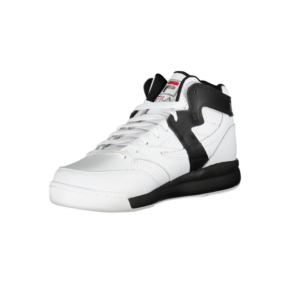 High-Top Athletic Lace-Up Sneakers with Contrast Details-Fila-LabelTerrace.com
