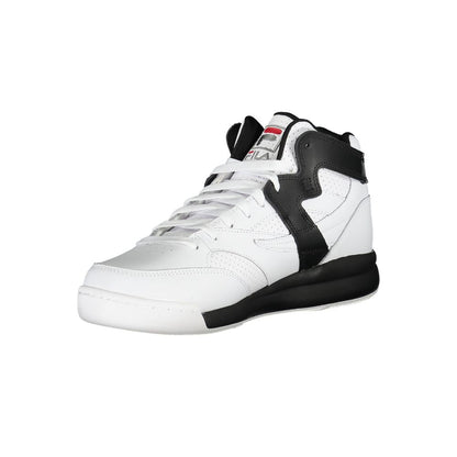High-Top Athletic Lace-Up Sneakers with Contrast Details-Fila-LabelTerrace.com