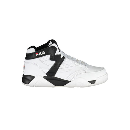 High-Top Athletic Lace-Up Sneakers with Contrast Details-Fila-LabelTerrace.com