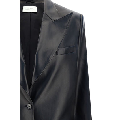 Leather Blazer Jacket