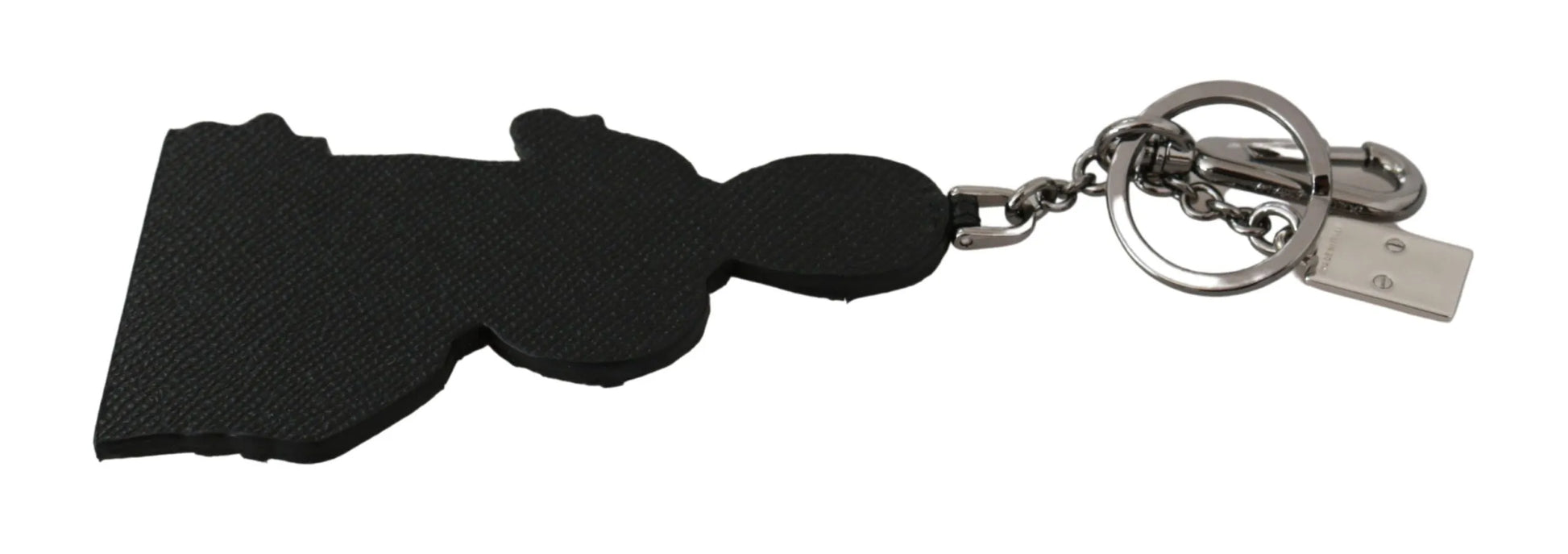 Leather Dominico Stefano #DGFAMILY Logo Badge Keychain-Dolce & Gabbana-LabelTerrace.com