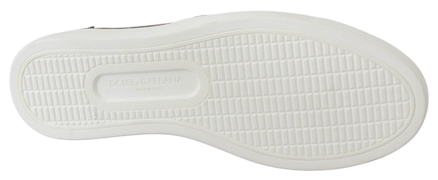 Leather Leopard #dgfamily Loafers Shoes-Dolce & Gabbana-LabelTerrace.com