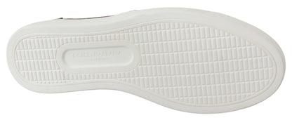 Leather Leopard #dgfamily Loafers Shoes-Dolce & Gabbana-LabelTerrace.com