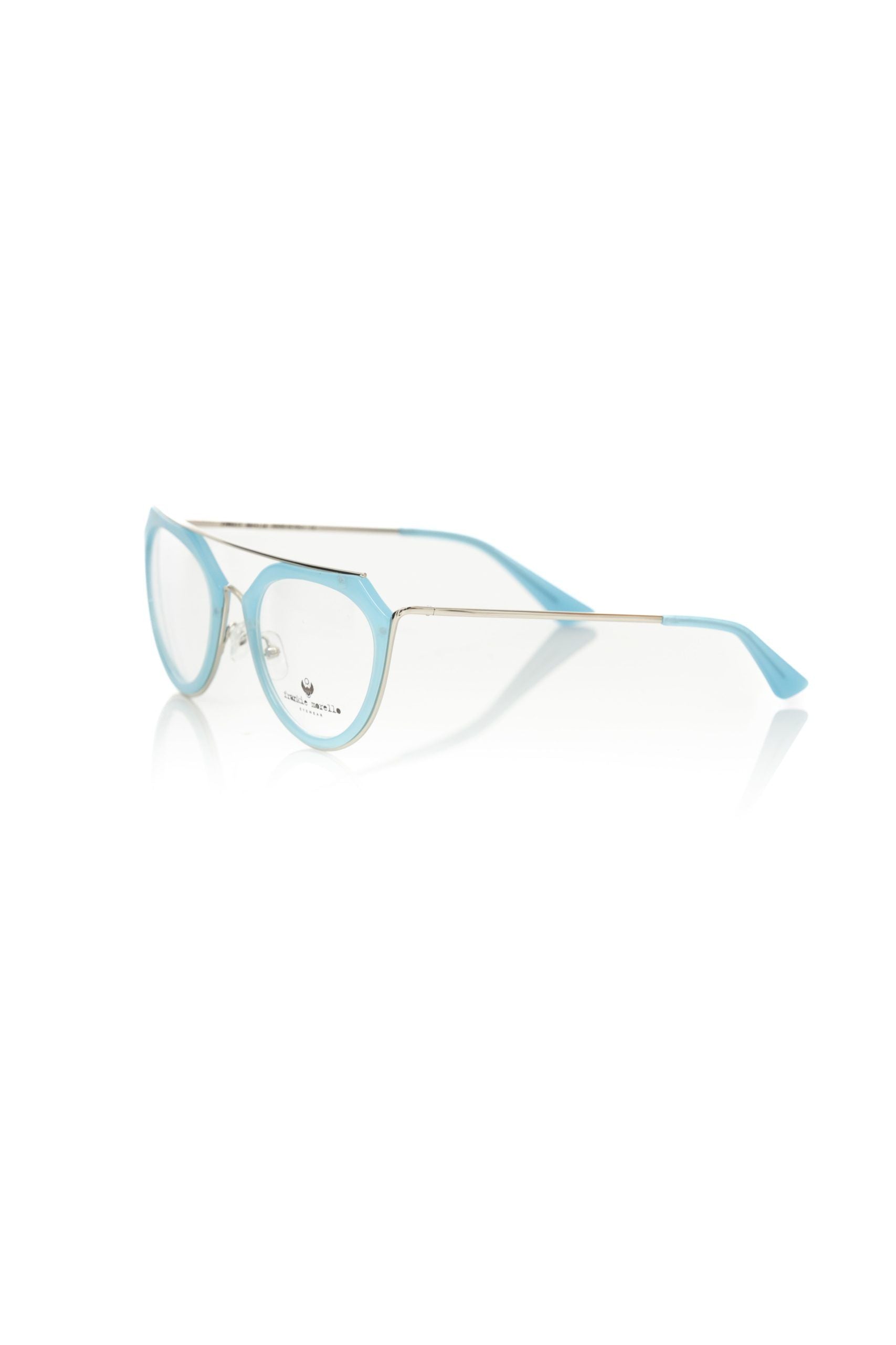 Light Blue Acetate Women Frame-Frankie Morello-LabelTerrace.com