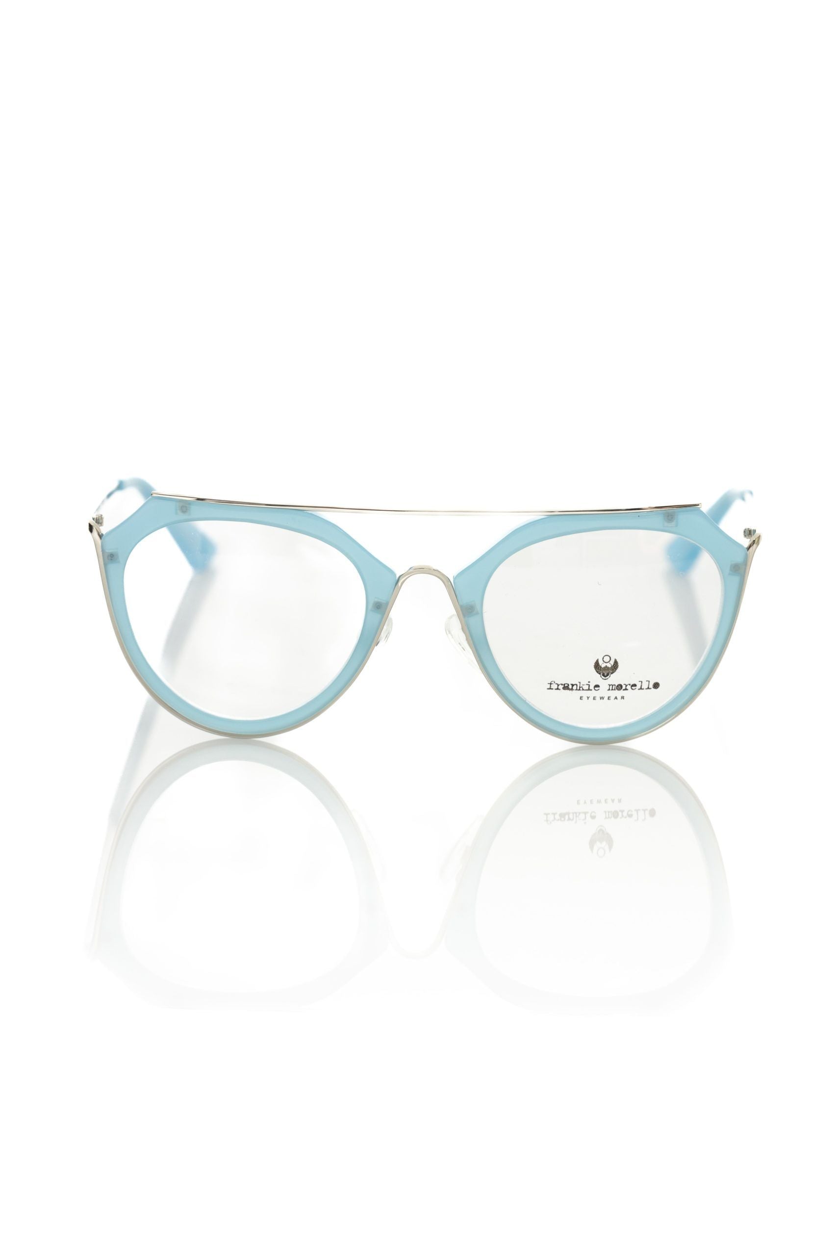 Light Blue Acetate Women Frame-Frankie Morello-LabelTerrace.com