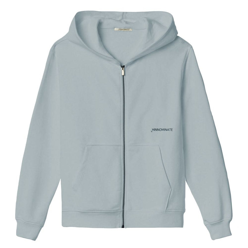 Light Blue Cotton Men Sweater-Hinnominate-LabelTerrace.com
