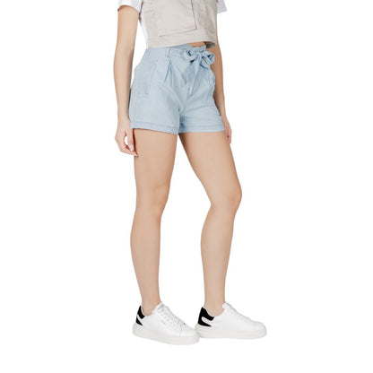 Light Blue Lyocell Shorts