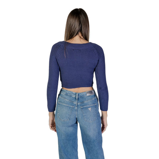 Light Blue Marabou Sweatshirt