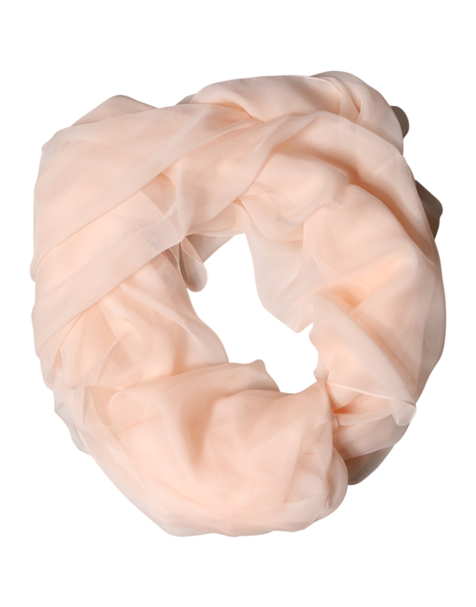 Light Pink Stole Silk Neck Wrap Shawl Scarf