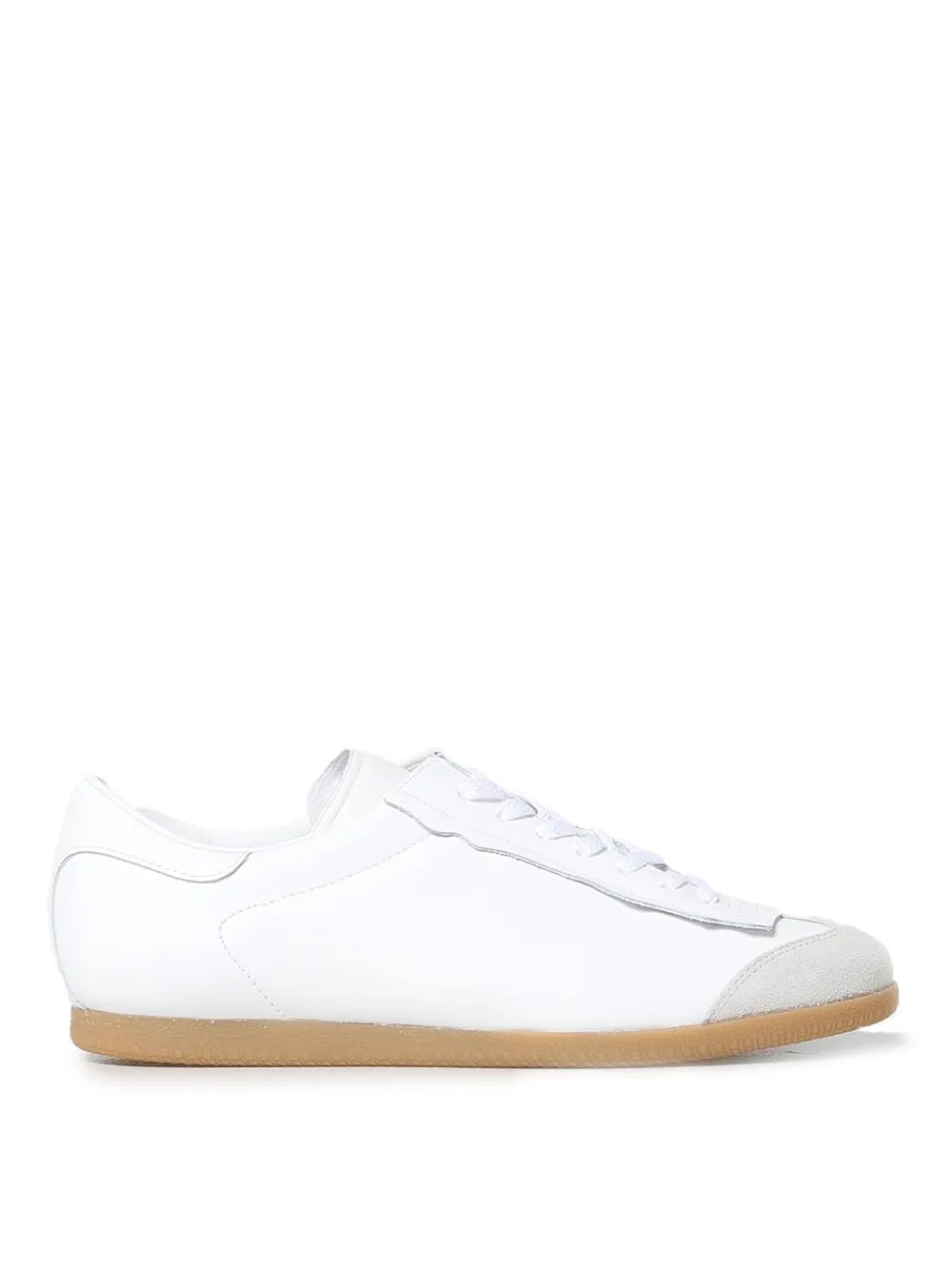 Low Featherlight Leather And Suede Sneakers