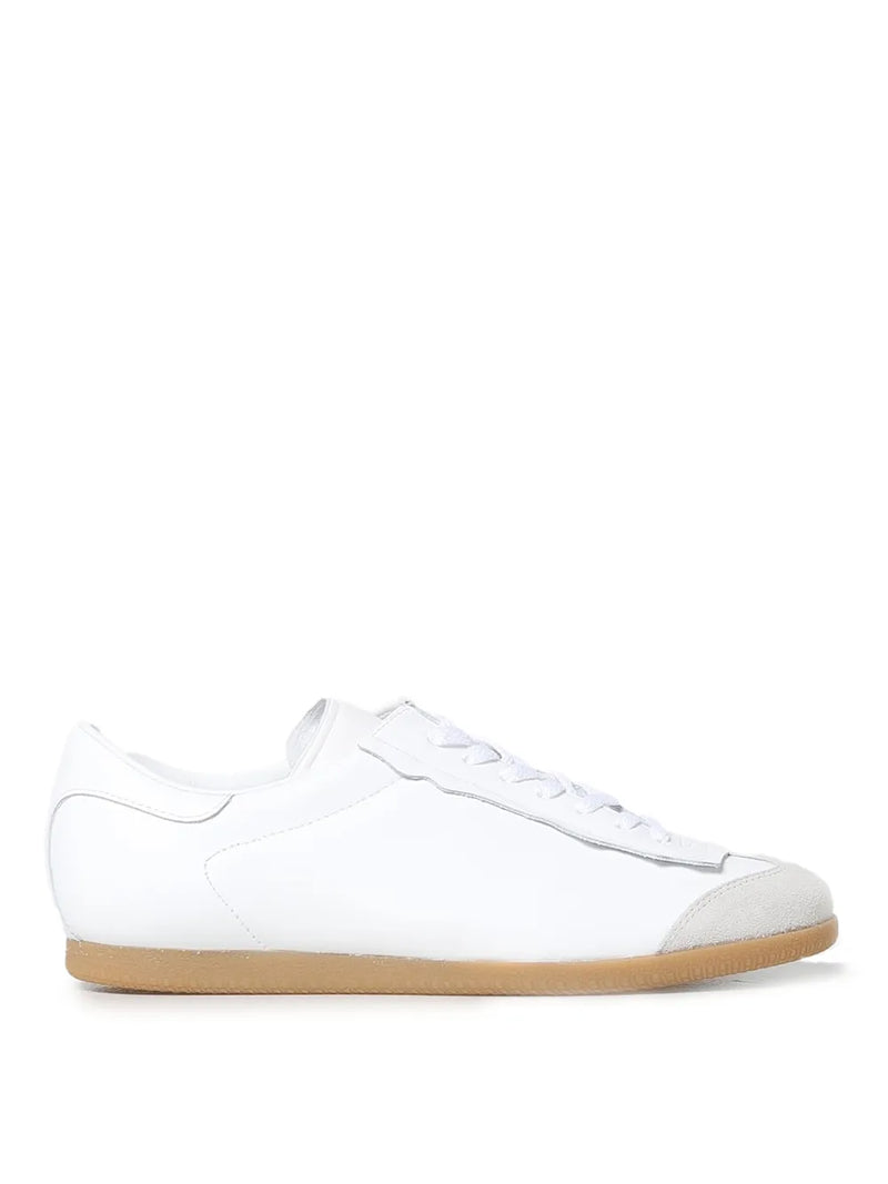 Low Featherlight Leather And Suede Sneakers