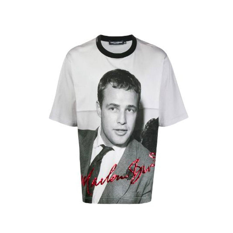 Marlon Brando T-Shirt-Dolce & Gabbana-LabelTerrace.com