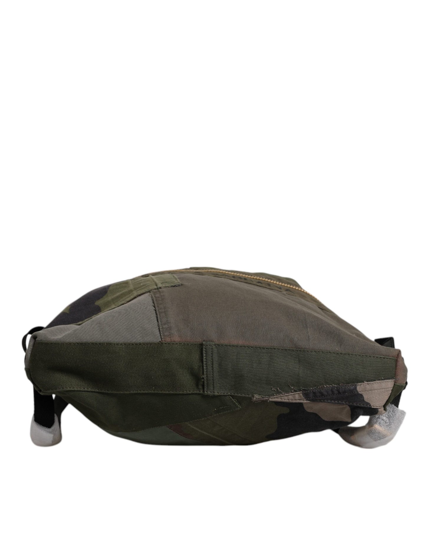 Military Green Patchwork Rucksack Backpack Bag-Dolce & Gabbana-LabelTerrace.com