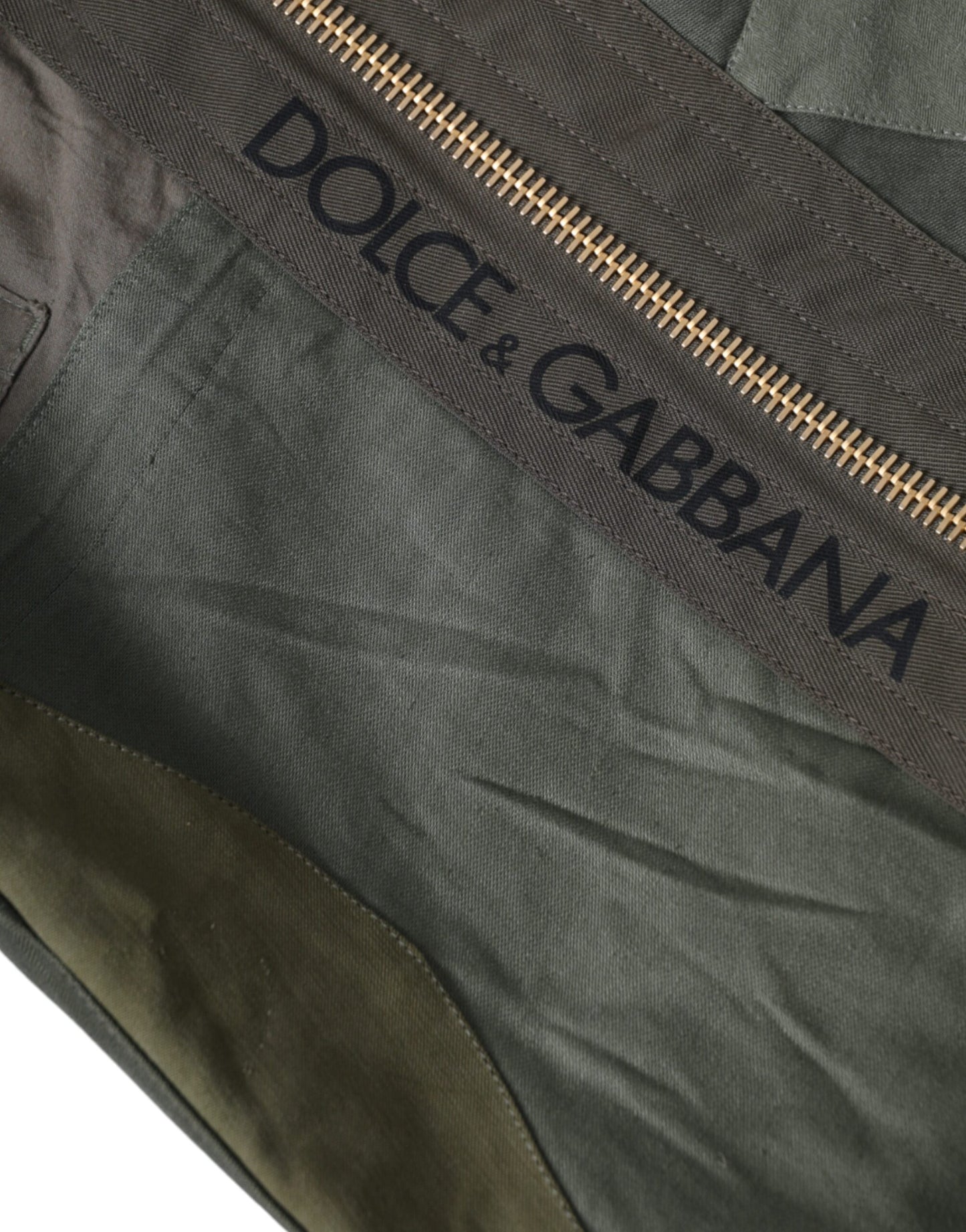 Military Green Patchwork Rucksack Backpack Bag-Dolce & Gabbana-LabelTerrace.com