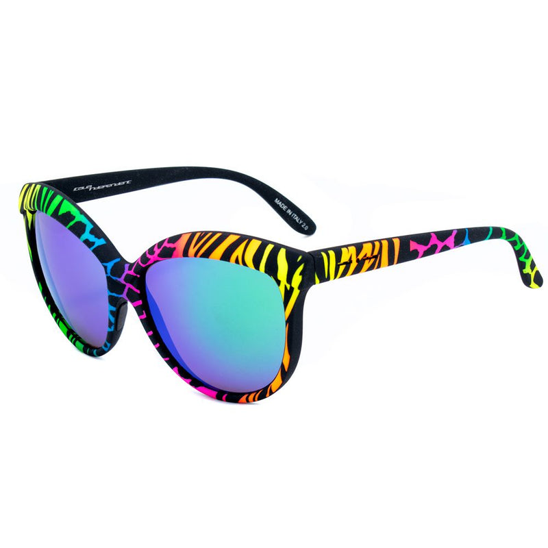 Multicolor Acetate Sunglasses-Italia Independent-LabelTerrace.com