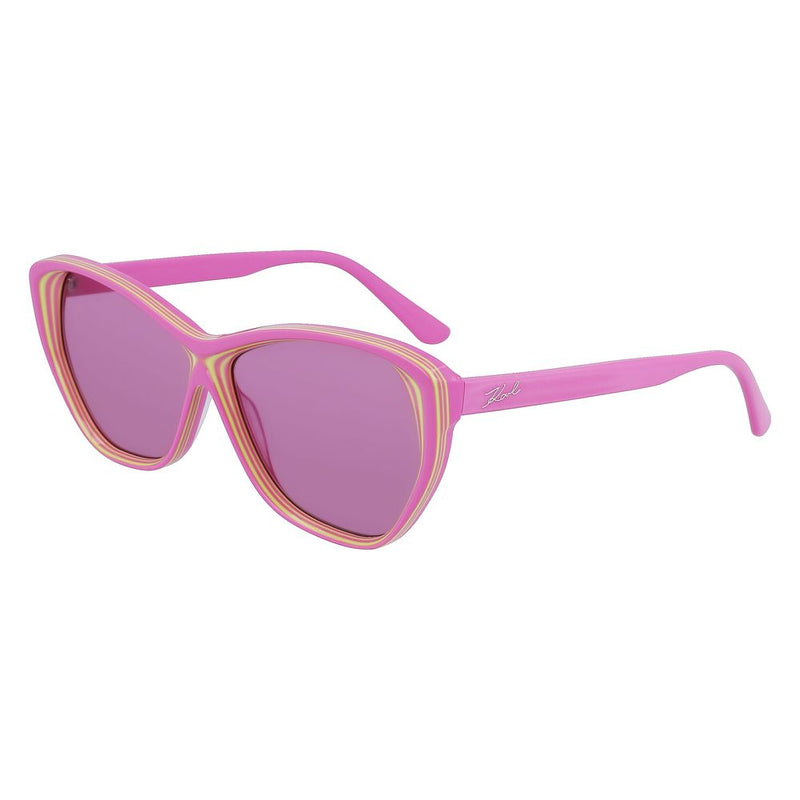 Multicolor Acetate Sunglasses-Karl Lagerfeld-LabelTerrace.com