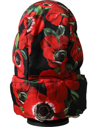 Multicolor Anemone Whole Head Wrap Hat-Dolce & Gabbana-LabelTerrace.com