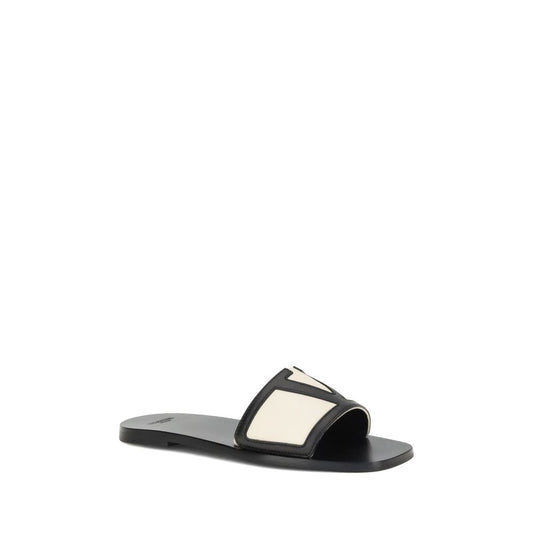 Multicolor Calf Leather Bos Taurus Sandals