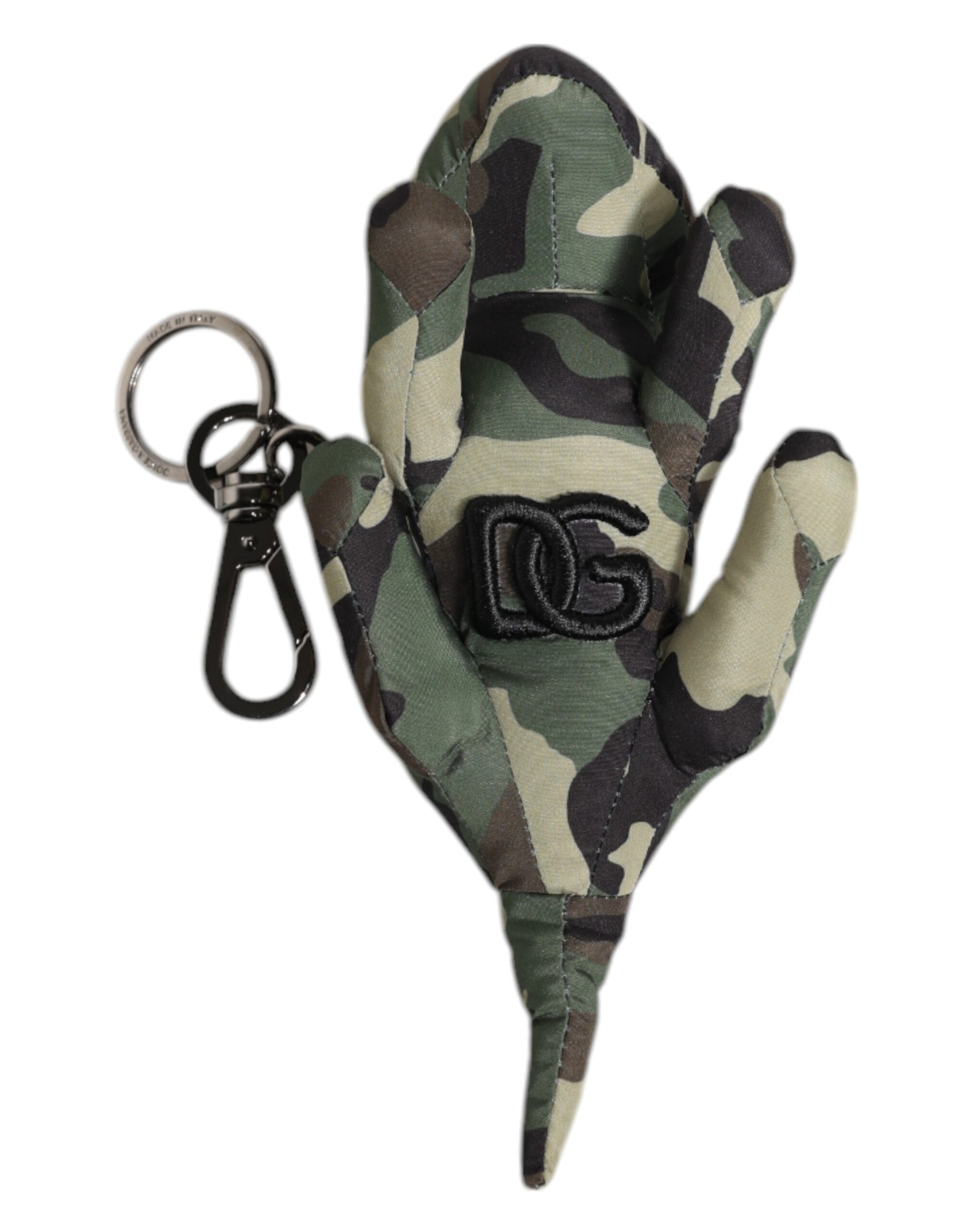 Multicolor Camouflage Animal Silhouette Keychain Keyring-Dolce & Gabbana-LabelTerrace.com