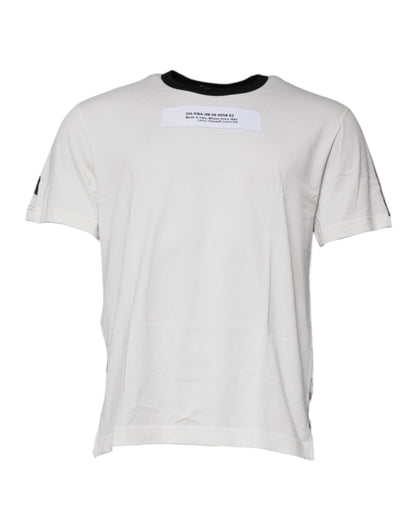 Multicolor Camouflage Crew Neck T-shirt-Dolce & Gabbana-LabelTerrace.com