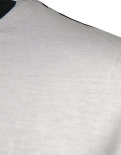 Multicolor Camouflage Crew Neck T-shirt-Dolce & Gabbana-LabelTerrace.com