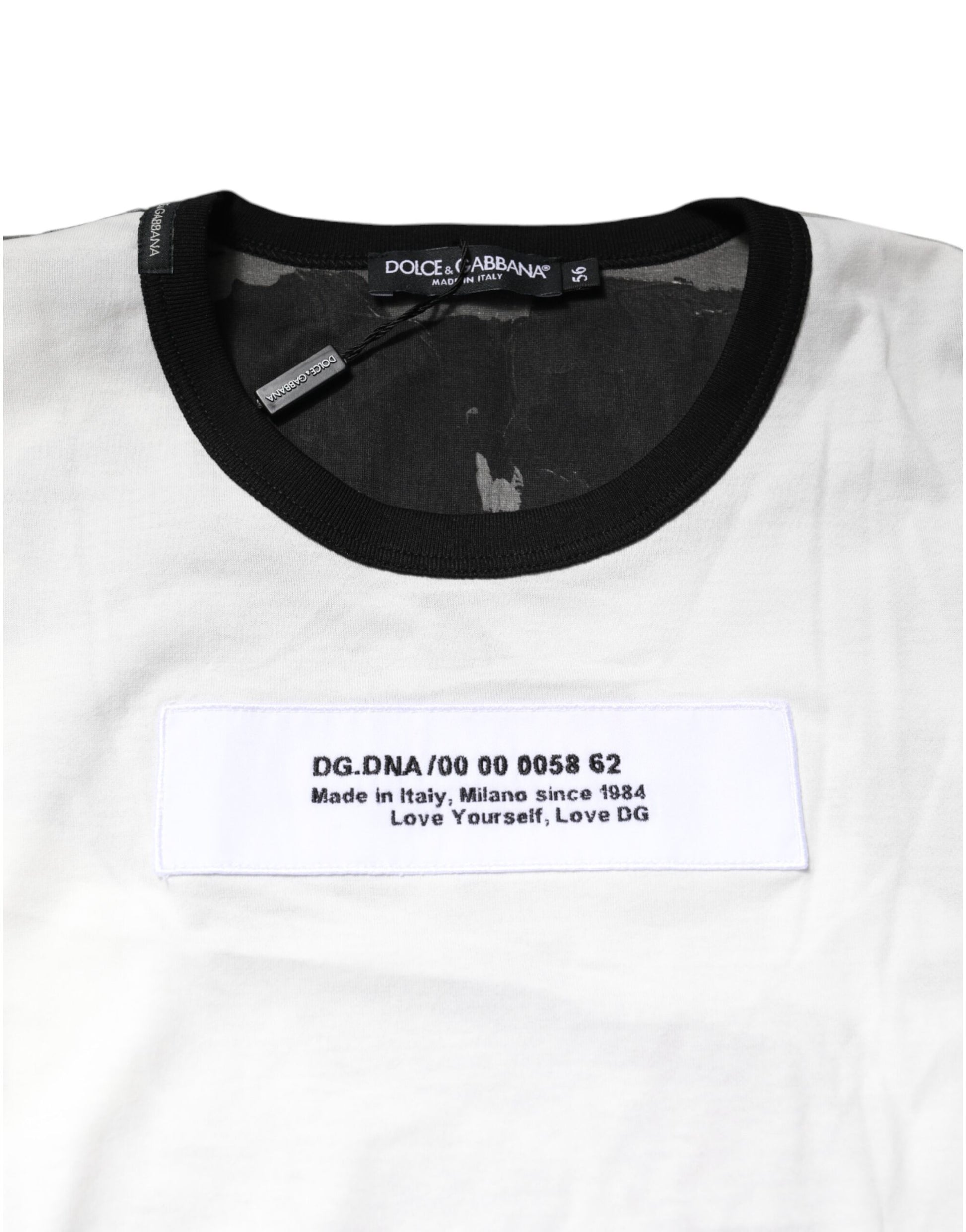 Multicolor Camouflage Crew Neck T-shirt-Dolce & Gabbana-LabelTerrace.com