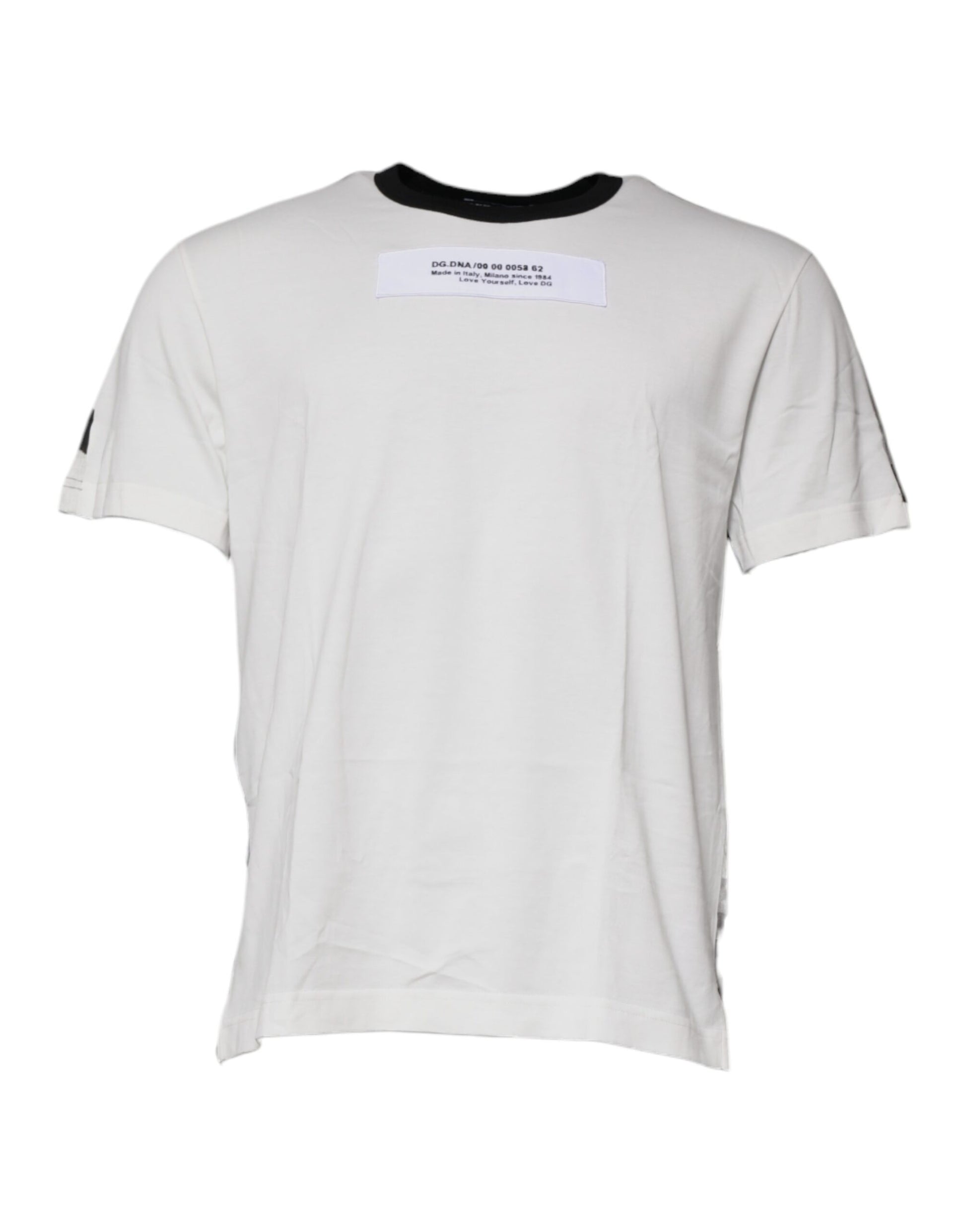 Multicolor Camouflage Crew Neck T-shirt-Dolce & Gabbana-LabelTerrace.com