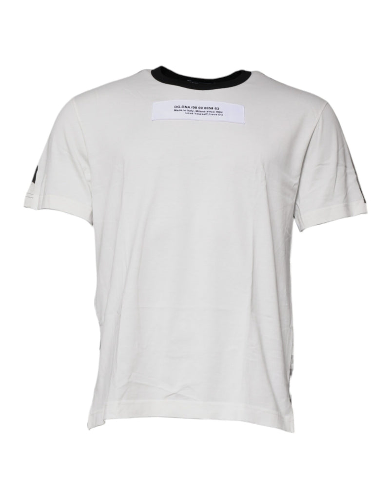 Multicolor Camouflage Crew Neck T-shirt-Dolce & Gabbana-LabelTerrace.com