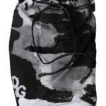 Multicolor Camouflage DG Logo Beachwear Shorts Swimwear-Dolce & Gabbana-LabelTerrace.com