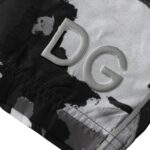 Multicolor Camouflage DG Logo Beachwear Shorts Swimwear-Dolce & Gabbana-LabelTerrace.com