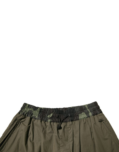 Multicolor Camouflage Jogger Cargo Pants-Dolce & Gabbana-LabelTerrace.com