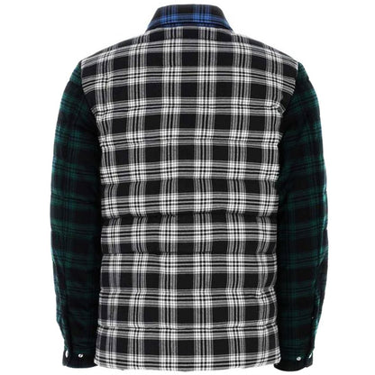Multicolor Cotton Men Jacket-Woolrich-LabelTerrace.com