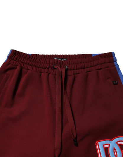 Multicolor Cotton Men Jogger Sweatpants Pants-Dolce & Gabbana-LabelTerrace.com