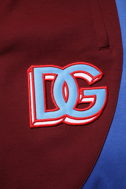 Multicolor Cotton Men Jogger Sweatpants Pants-Dolce & Gabbana-LabelTerrace.com