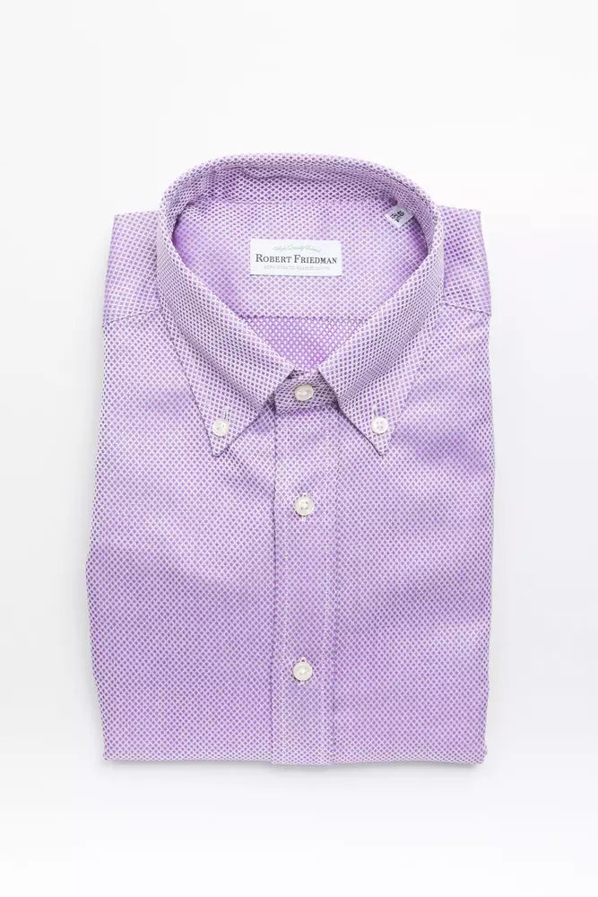 Multicolor Cotton Men Shirt-Robert Friedman-LabelTerrace.com