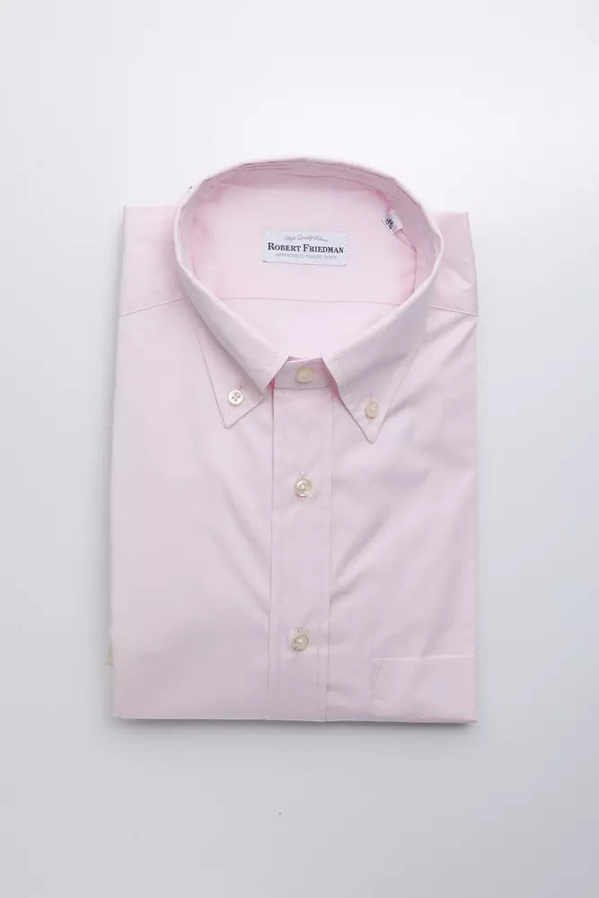 Multicolor Cotton Men Shirt-Robert Friedman-LabelTerrace.com