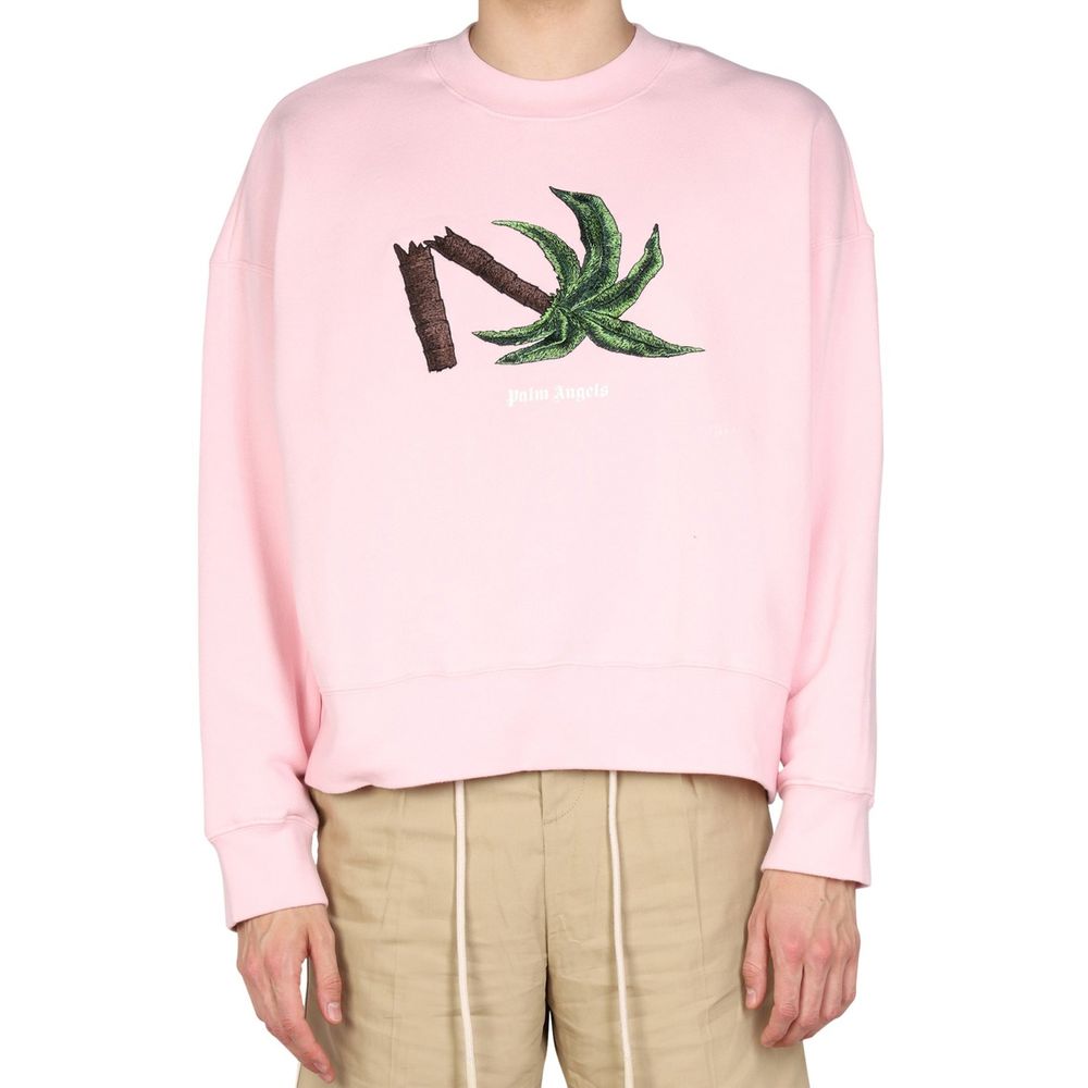 Logo Sweatshirt-Palm Angels-LabelTerrace.com