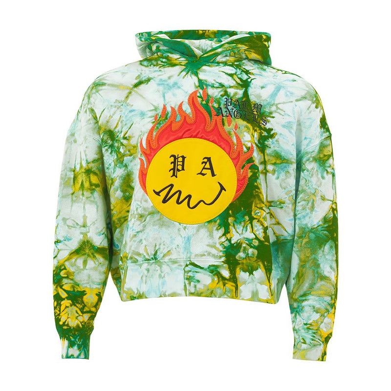 Multicolor Cotton Sweatshirt-Palm Angels-LabelTerrace.com