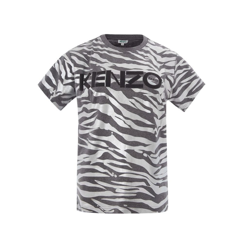 Multicolor Cotton T-Shirt-Kenzo-LabelTerrace.com