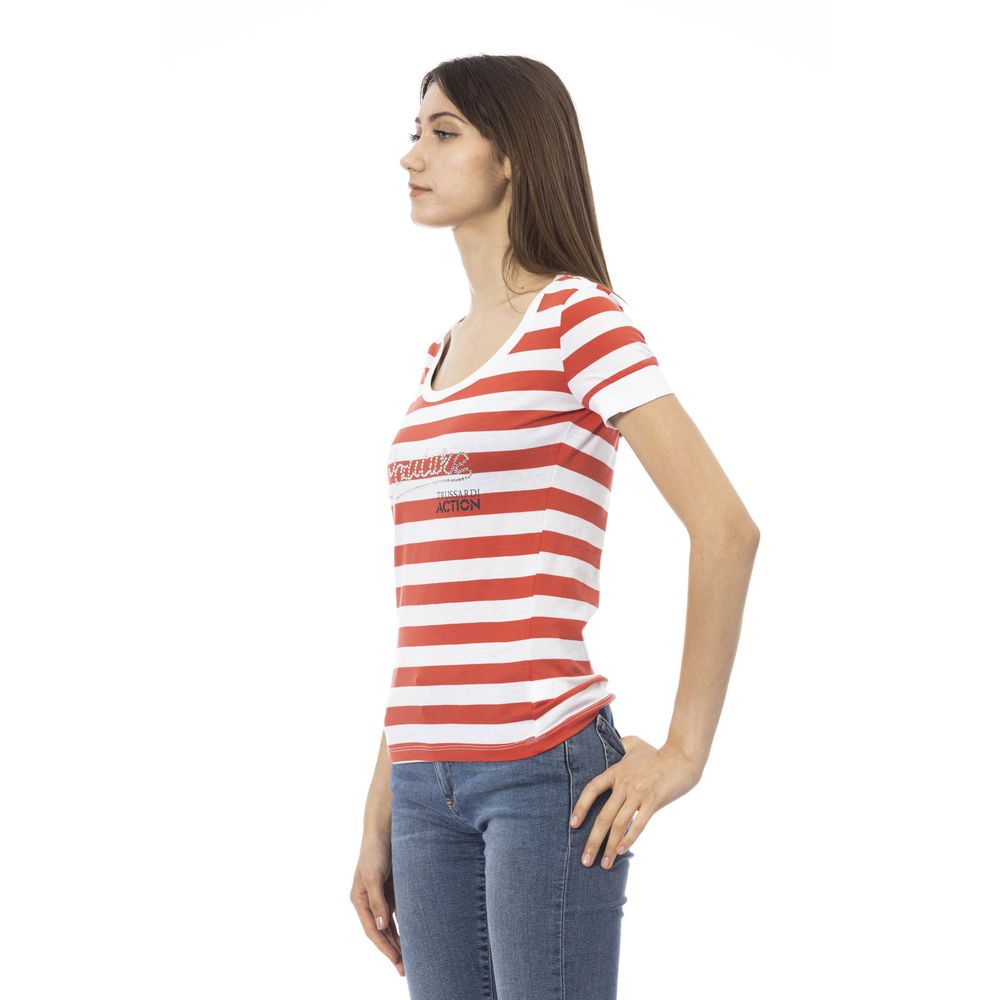 Multicolor Cotton Women T-Shirt-Trussardi Action-LabelTerrace.com