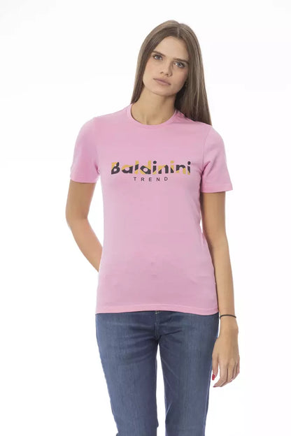 Multicolor Cotton Women T-Shirt-Baldinini Trend-LabelTerrace.com