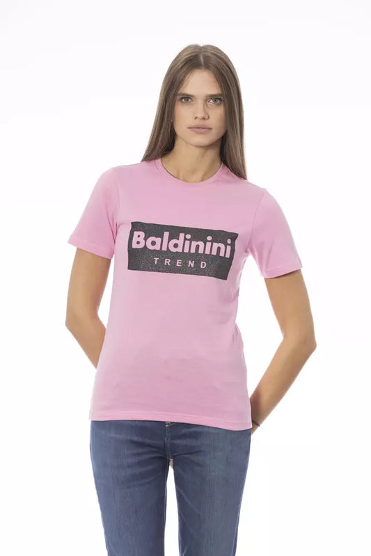 Multicolor Cotton Women T-Shirt-Baldinini Trend-LabelTerrace.com