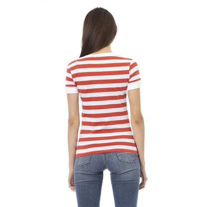 Multicolor Cotton Women T-Shirt-Trussardi Action-LabelTerrace.com