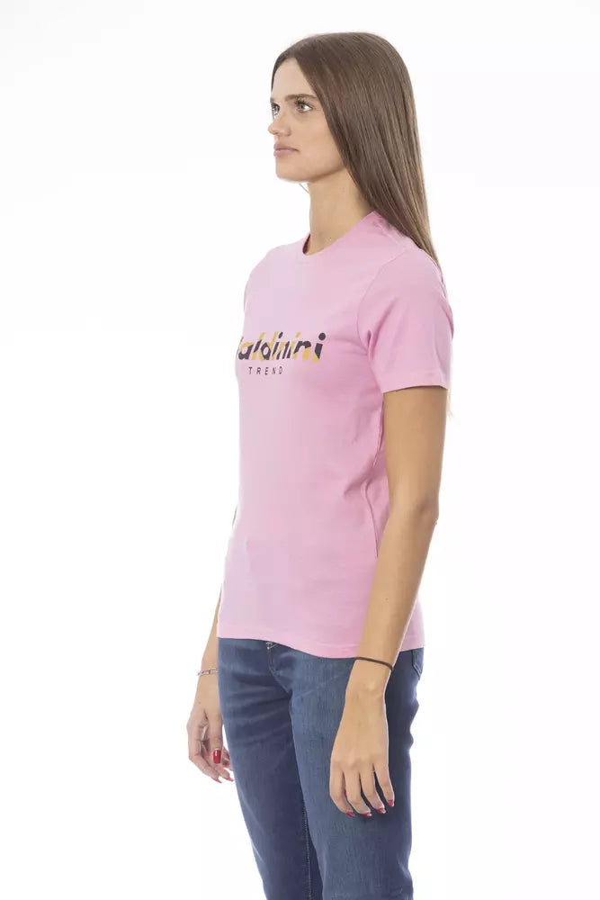 Multicolor Cotton Women T-Shirt-Baldinini Trend-LabelTerrace.com