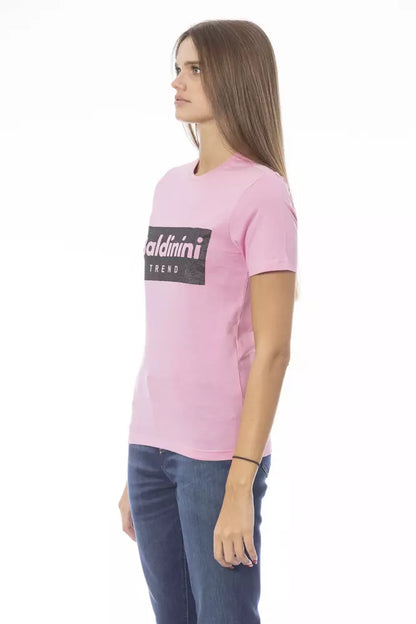 Multicolor Cotton Women T-Shirt-Baldinini Trend-LabelTerrace.com
