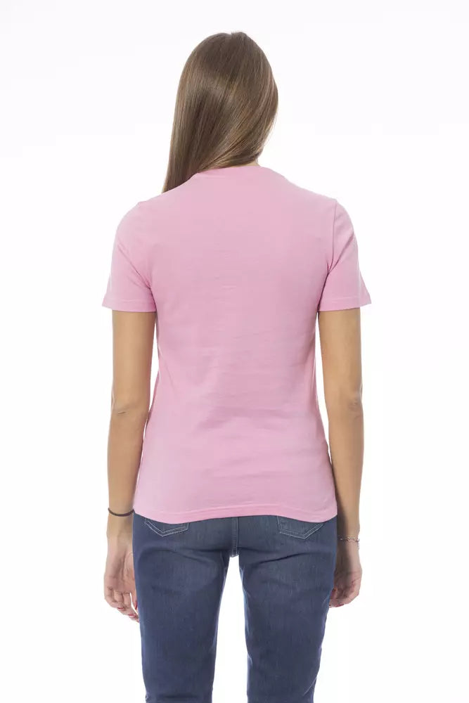 Multicolor Cotton Women T-Shirt-Baldinini Trend-LabelTerrace.com