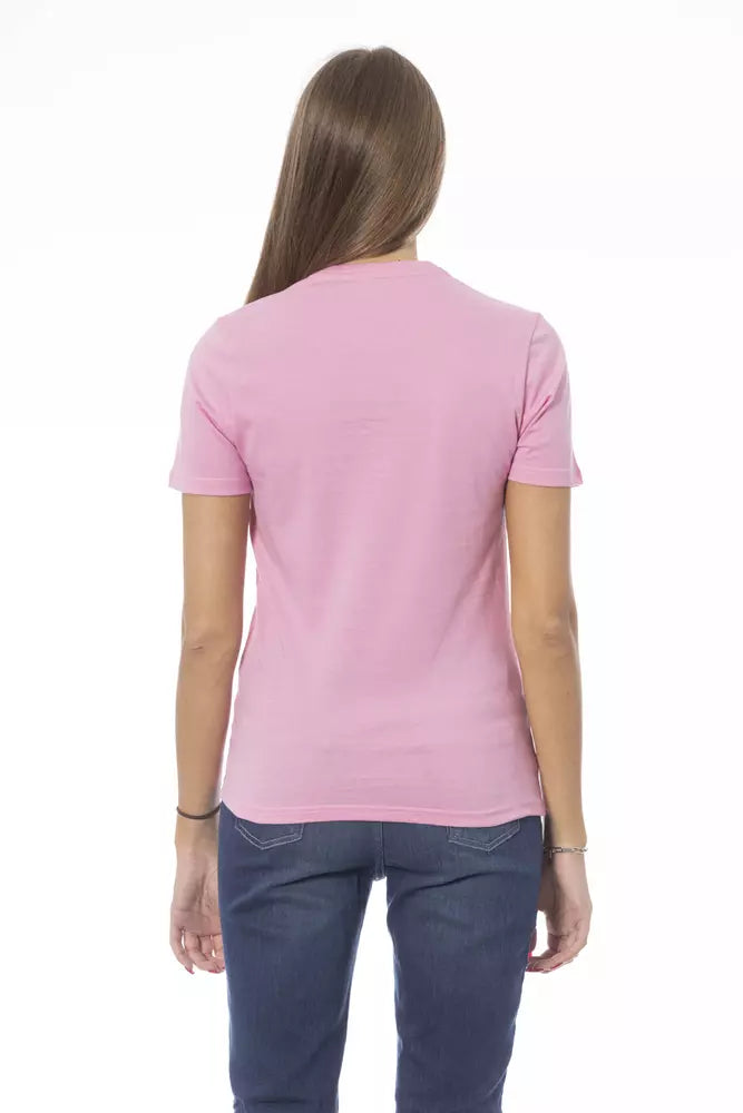 Multicolor Cotton Women T-Shirt-Baldinini Trend-LabelTerrace.com