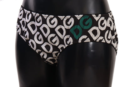 Multicolor DG Logo Print Slip Bottom Underwear-Dolce & Gabbana-LabelTerrace.com