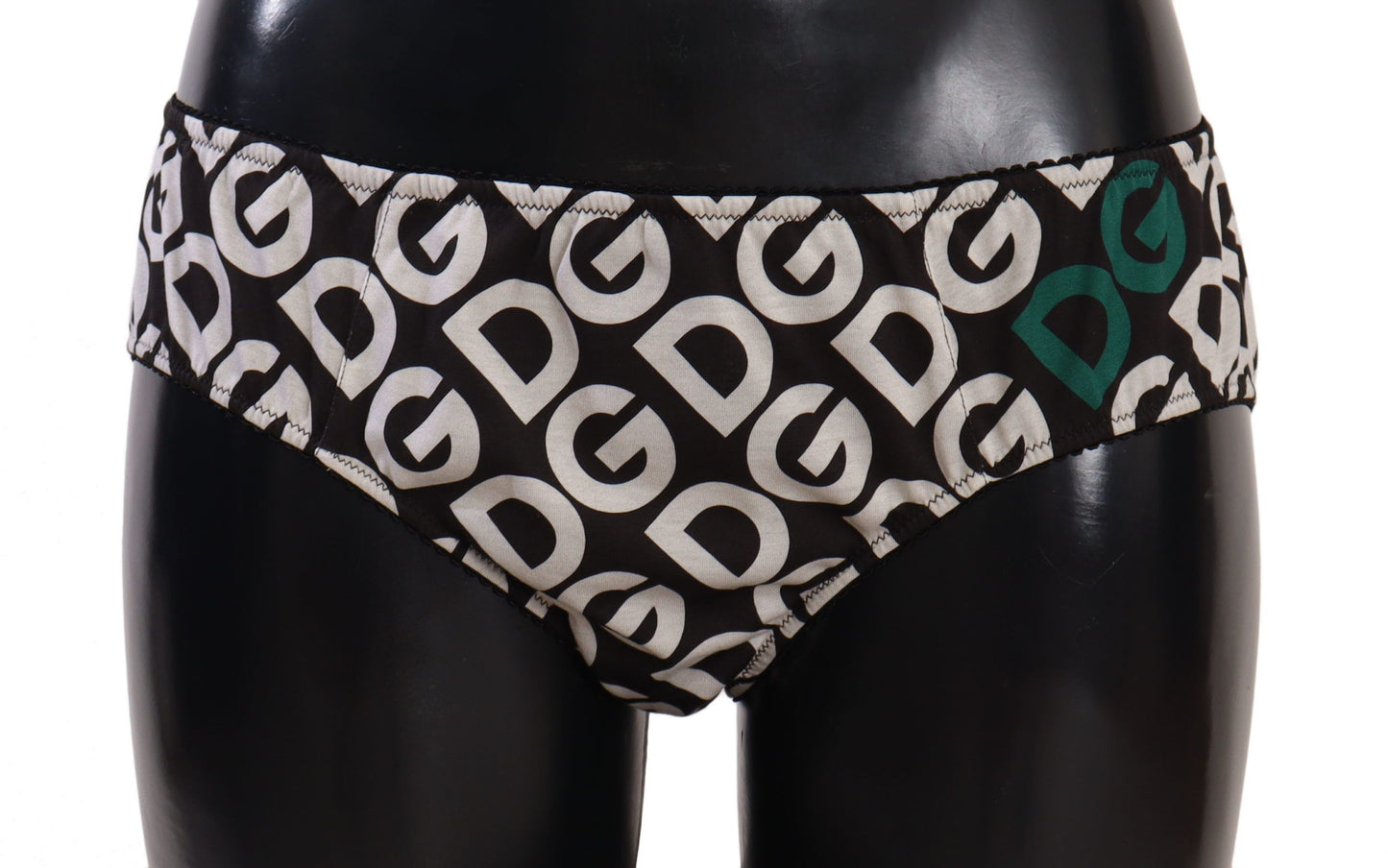 Multicolor DG Logo Print Slip Bottom Underwear-Dolce & Gabbana-LabelTerrace.com