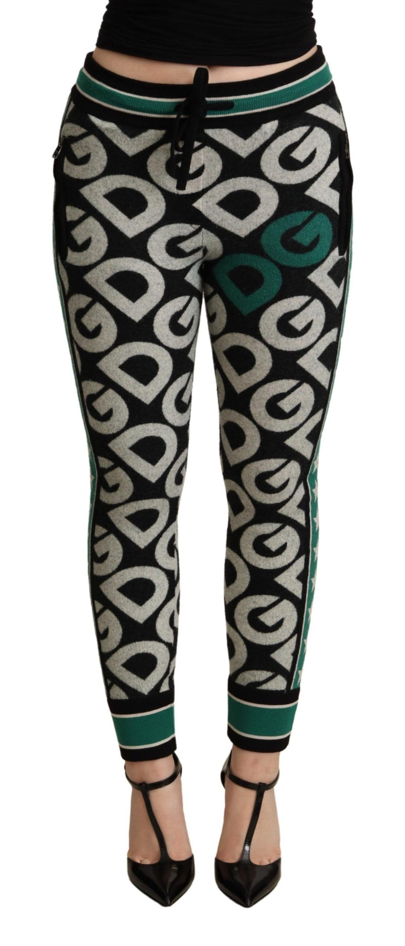 Multicolor DG Mania Joggers Sweatpants-Dolce & Gabbana-LabelTerrace.com